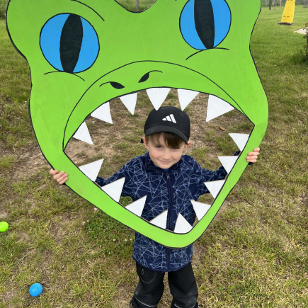 Dinosauří smyslohrátky na koupališti 