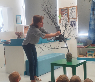 Jaro v přírodě - čápi