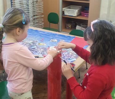 Jaro v přírodě - čápi