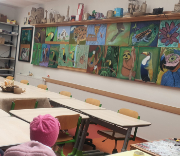 Jaro v přírodě - čápi